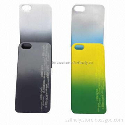 PC case for iPhone 5/5S, gradient effect, cool and fashionable